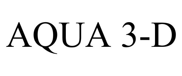  AQUA 3-D