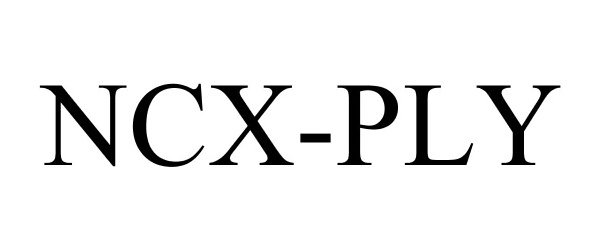 Trademark Logo NCX-PLY