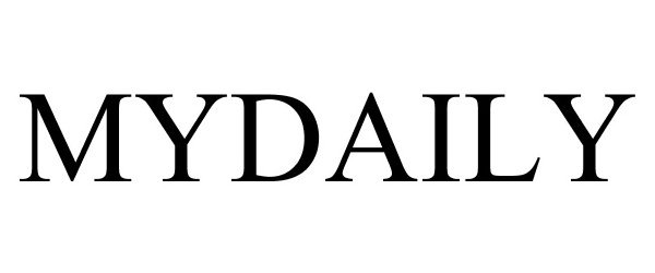 Trademark Logo MYDAILY