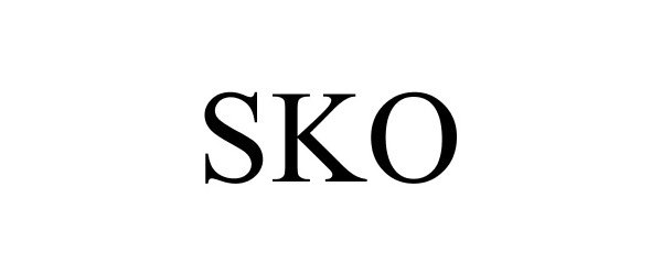 Trademark Logo SKO