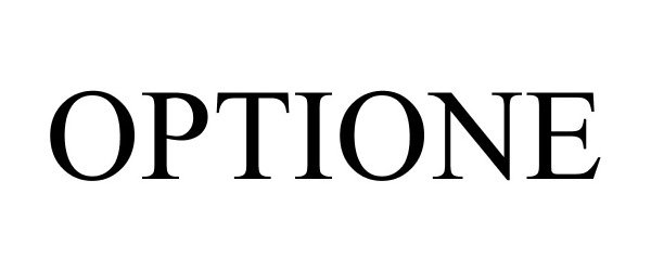 Trademark Logo OPTIONE