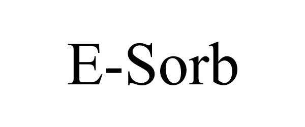 Trademark Logo E-SORB