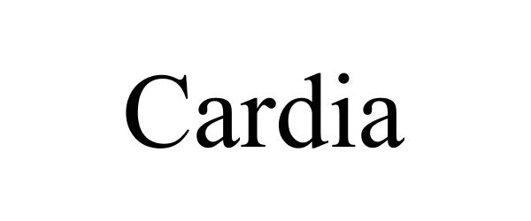Trademark Logo CARDIA
