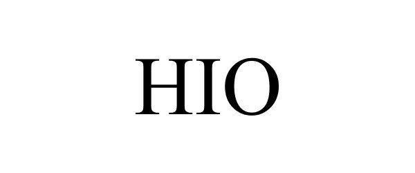 Trademark Logo HIO