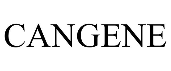 Trademark Logo CANGENE