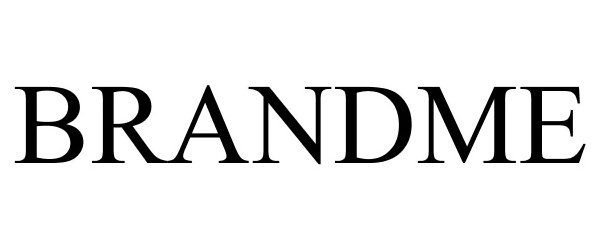 Trademark Logo BRANDME