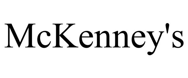 Trademark Logo MCKENNEY'S