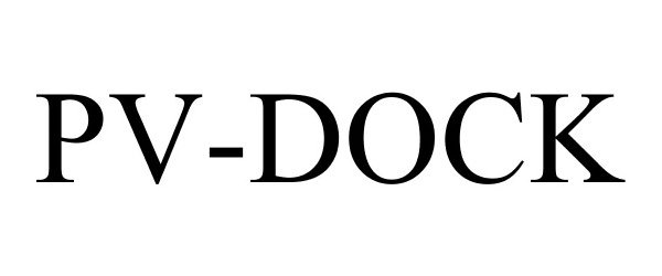 Trademark Logo PV-DOCK