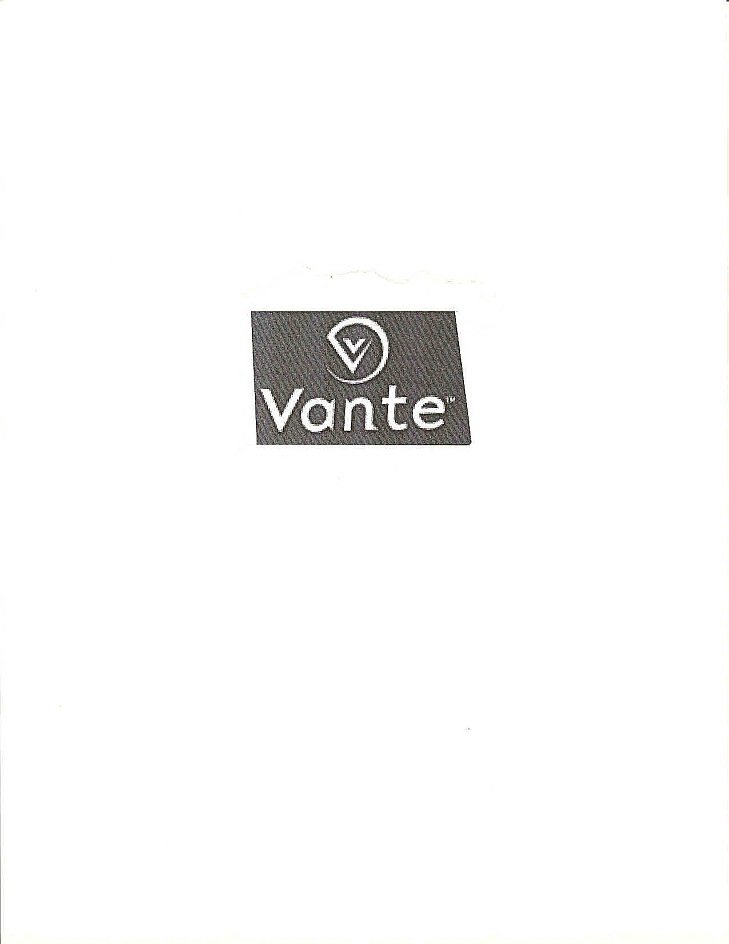 Trademark Logo VV VANTE