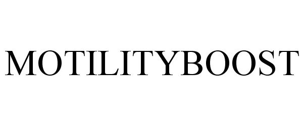 Trademark Logo MOTILITYBOOST