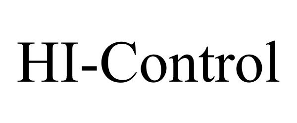 Trademark Logo HI-CONTROL