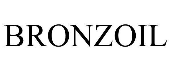 Trademark Logo BRONZOIL