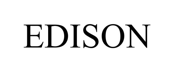 Trademark Logo EDISON