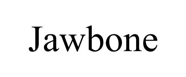 Trademark Logo JAWBONE