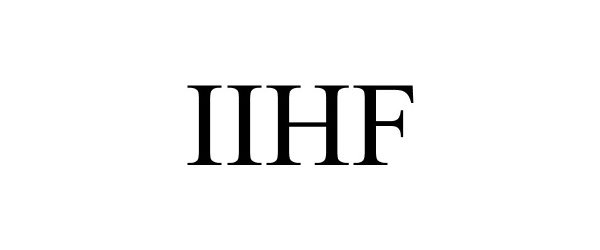 Trademark Logo IIHF