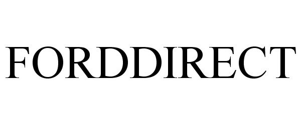 Trademark Logo FORDDIRECT
