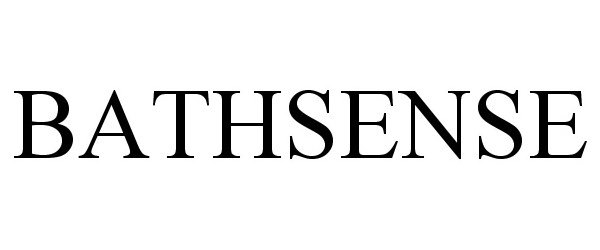 Trademark Logo BATHSENSE