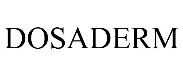 Trademark Logo DOSADERM