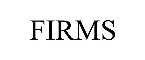 Trademark Logo FIRMS