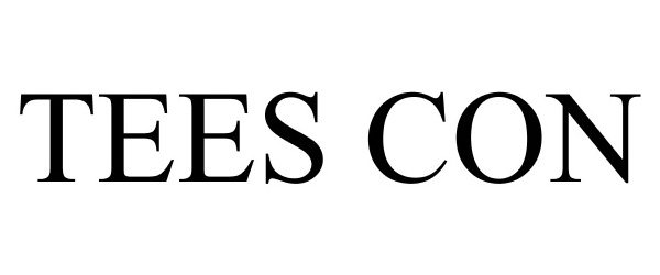 Trademark Logo TEES CON