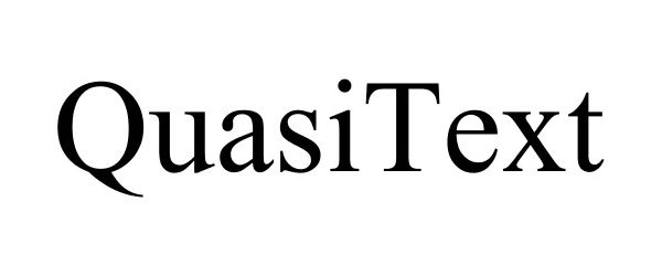 Trademark Logo QUASITEXT