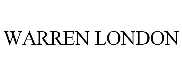Trademark Logo WARREN LONDON