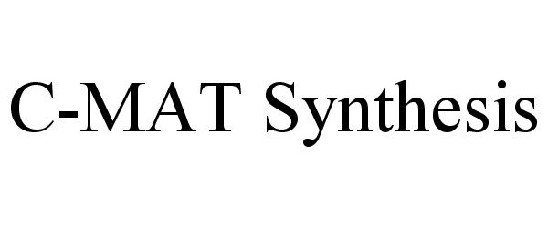 Trademark Logo C-MAT SYNTHESIS