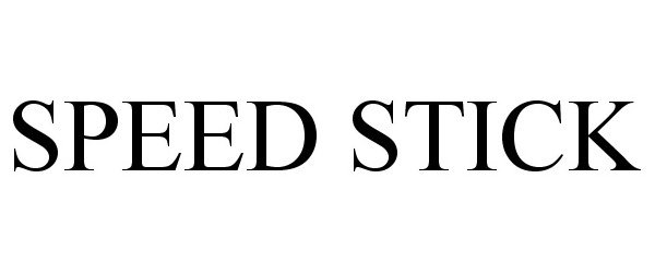 Trademark Logo SPEED STICK