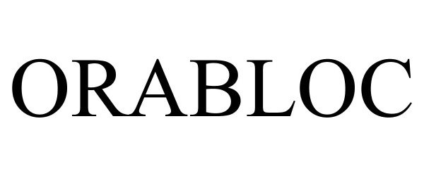 Trademark Logo ORABLOC