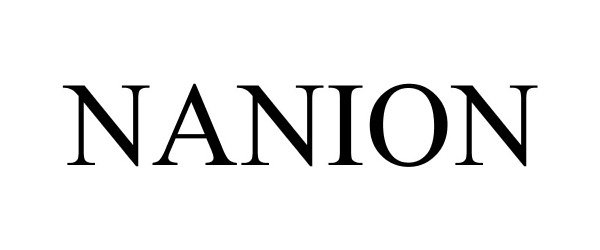 Trademark Logo NANION
