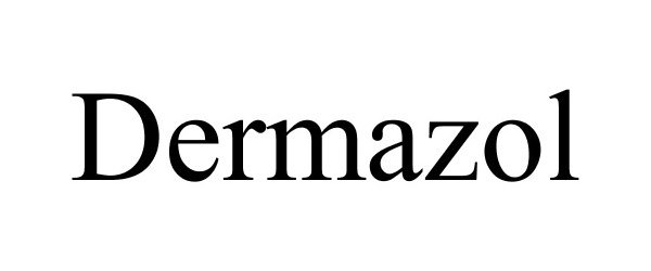 Trademark Logo DERMAZOL
