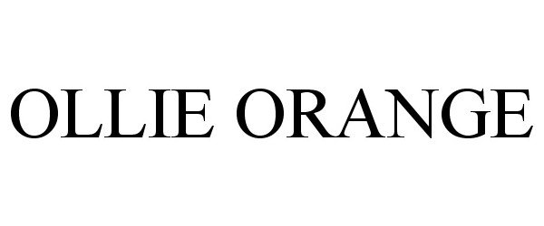 Trademark Logo OLLIE ORANGE