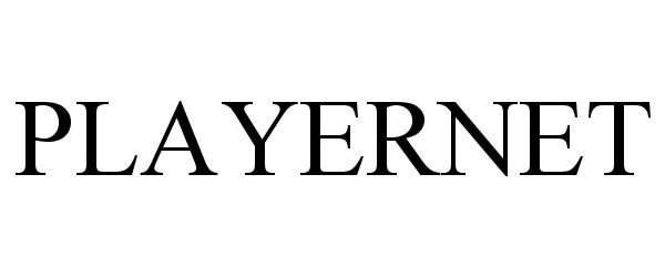 Trademark Logo PLAYERNET