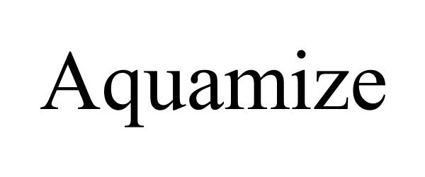 Trademark Logo AQUAMIZE