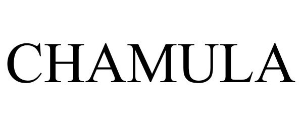 Trademark Logo CHAMULA