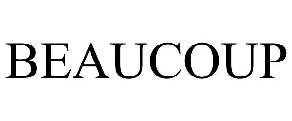 Trademark Logo BEAUCOUP