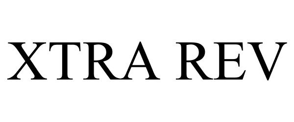 Trademark Logo XTRA REV