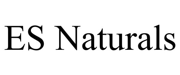 Trademark Logo ES NATURALS