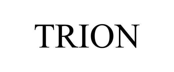Trademark Logo TRION