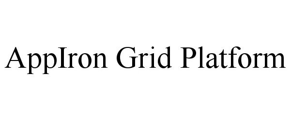  APPIRON GRID PLATFORM