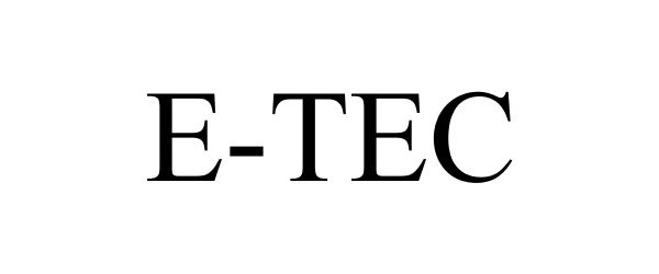Trademark Logo E-TEC