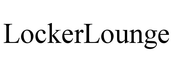 Trademark Logo LOCKERLOUNGE