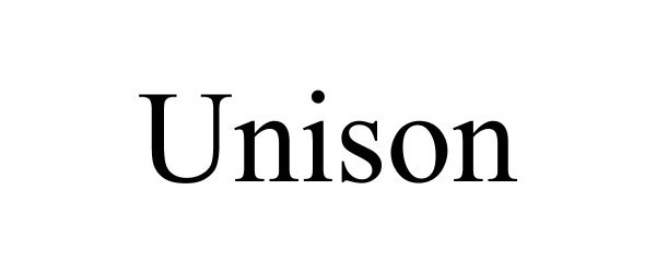 Trademark Logo UNISON