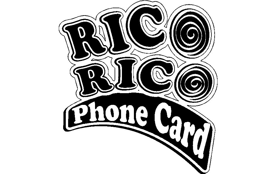  RICO RICO PHONE CARD