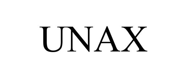 Trademark Logo UNAX