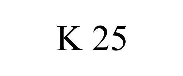 Trademark Logo K 25