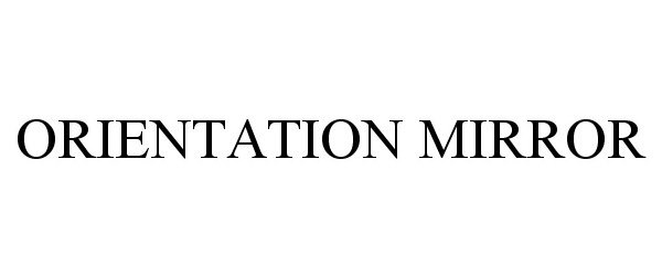 Trademark Logo ORIENTATION MIRROR