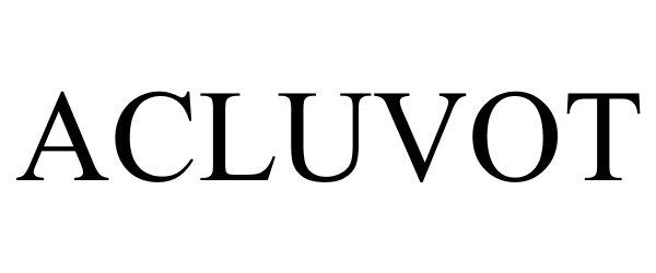 Trademark Logo ACLUVOT