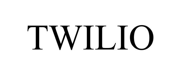 Trademark Logo TWILIO