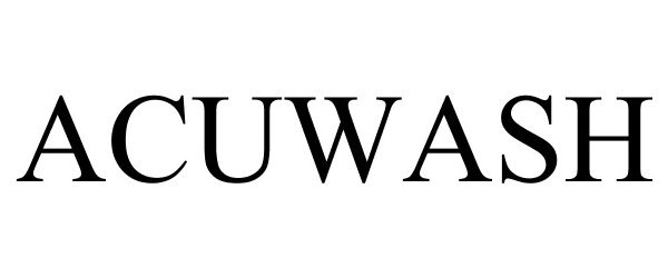  ACUWASH